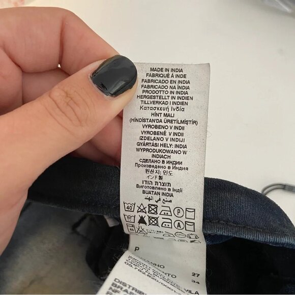 NWT G-Star 3301 Contour Skinny Glaze Dark Size 27 - Picture 9 of 12